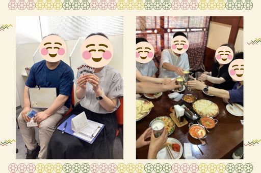 ウェブコン浜松店、婚活イベント、本格カレービュッフェ食事風景