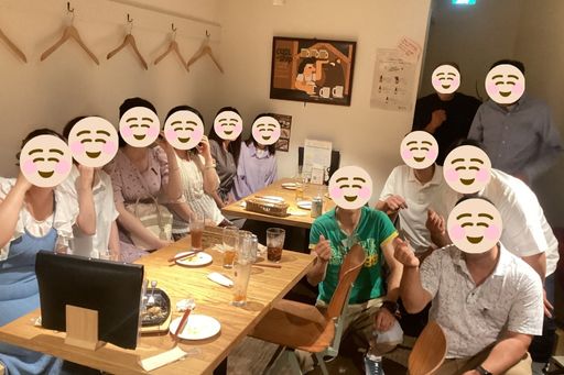 ウェブコン盛岡店婚活イベント、参加者記念写真
