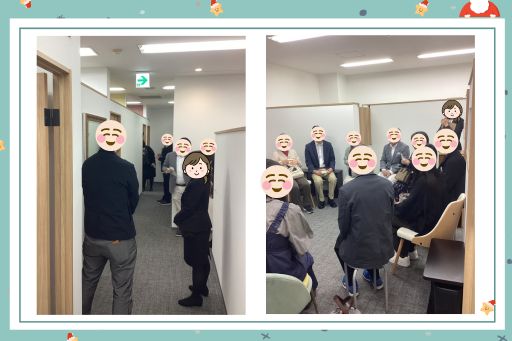 ウェブコン長岡店クリスマスイベント雑談風景